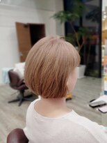 アン アオヤマ(Ann AOYAMA)&nbsp;大人BOB/ピンクベージュ