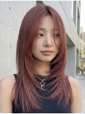 銀座/銀座駅/ブリーチ/ダブルカラー/前髪カット/インナーカラー