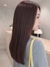 【梅雨対策☆１日3名限定】カット+髪質改善ストレート+Tr（うねりくせ解消）
