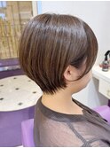 ショートカット　京都美容室　進詩織