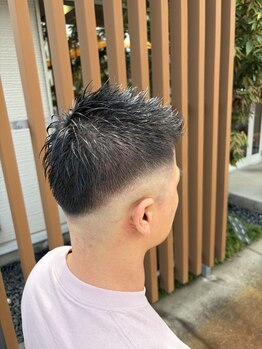 AIR barber&relax【9月中旬OPEN（予定）】の写真/【西区/9月OPEN】忙しいビジネスマンに。清潔感あるスタイルと頭皮ケアで好印象を叶えます◎