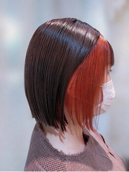 アルヴェラヘアエッセンス(ARVELA hair essence)の写真/「やってみたい」を形に。色で楽しむデザインカラー。