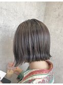 切りっぱなしボブ