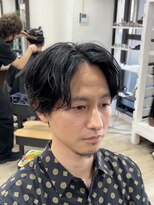 アイヴィー 池袋(IVY)&nbsp;大人に似合うニュアンスセンターパート[池袋/メンズサロン]