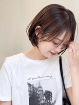 ビルド(build)&nbsp;耳かけショートボブ×シースルーバング【新越谷/南越谷】