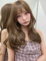 アイトーキョーエス 渋谷(AI TOKYO S)&nbsp;ミルクティーブロンド/ダークブルー/デジタルパーマ/渋谷