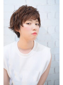 ラウンジ モリオ イケブクロ(Lounge MORIO Ikebukuro) 【morio池袋】大人かわいいセミウェット小顔ショート