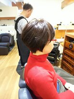 ヘアー ダンクユー(hair Dank u) 前下がりショート☆
