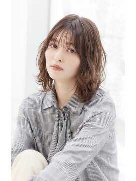 ミチオ ノザワ ヘアサロン ギンザ(Michio Nozawa HAIR SALON Ginza) 小顔無造作ふわミディ×似合わせカット【瀧上丈司】