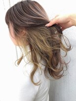 アルバム 渋谷パルコ(ALBUM)&nbsp;インナーイエロー_アッシュブラウンネオウルフ_ba274321