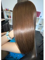 アールサロンプラスキャスパ 自由が丘(Rrsalon+CASPA) 【髪質改善】艶カラー×R.HASヒト幹細胞水素Tr＋ diamond silica