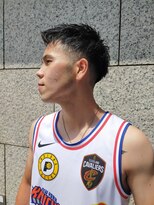 ヒロギンザ 神田店(HIRO GINZA)&nbsp;ツーブロックアップバングスタイル