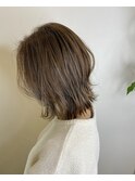 【just hair 京急久里浜店】ボブルフ/ベージュ/グレージュ