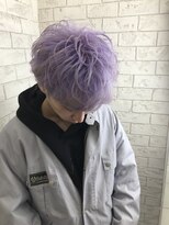 リラシー ヘアーアンドビューティー 龍ケ崎店(RELASY hair&beauty) パープルホワイトカラー【イルミナカラー】