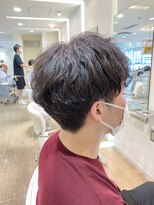 レンジシキチジョウジ (RENJISHI KICHIJOJI)&nbsp;刈り上げパーマスタイル［RENJISHI KICHIJOJI］