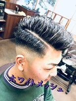 インプレス ちとせモール店(impres)&nbsp;フェード７：３　ホワイトメッシュ