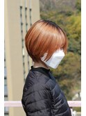 #ショート #フェザーバング #シースルーバング #ショート