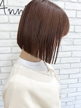 アニー ヘアーアンドスパ(Anniy) 【Anniy】ぱっつんボブ