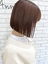 アニー ヘアーアンドスパ(Anniy) 【Anniy】ぱっつんボブ
