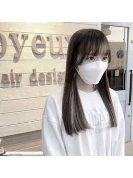 ジョワイユヘアーデザイン(Joyeux) joyeux 夏のオススメカラー♪アッシュグレージュ【山口貴裕】