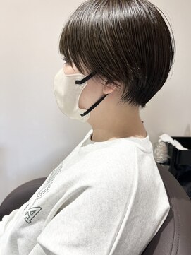 ミリ 久留米(miri..) 地毛風カラー×マッシュショート NOBU