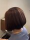 ノブレ 備中高松店(Noble)の写真/色持ちの良さが好評…◇低刺激で頭皮にも優しいのに、透明感×艶を実現できるおしゃれな白髪染めに！
