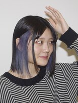 ハイブ 金沢(Hive)&nbsp;10代20代ブリーチハイトーンカラーインナーカラーツヤ髪スタイル