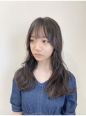 暗め透明感ブラウン