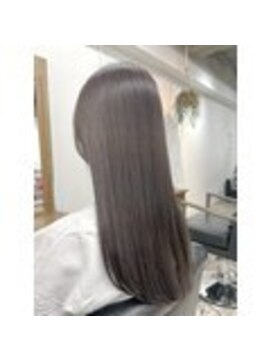 リノナ(Linona) お客様スタイル 艶グレイベージュ【LINONA錦糸町/錦糸町駅】