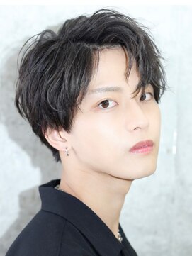 リップス 表参道店(LIPPS) かきあげショート【耳掛けルーズスパイラル】