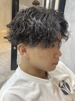 アンディ 御堂筋なんば店(ANDY)&nbsp;センターパート波巻きパーマ/スパイラル