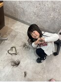 お子様カットもお任せください！！