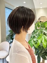 ミズチャーム(Ms.CHARM) 柔らか丸みショート/ナチュラルブラウン