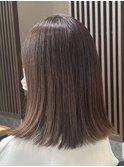 髪質改善トリートメントミルクティーベージュカラーくびれヘア
