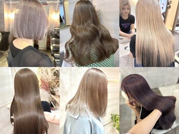 ラビス 池袋(Lovis)の写真/【ブリーチ¥9900～】イルミナ/アディクシー/カラーバターetcブリーチしてもしなくても透明感カラー[池袋]