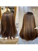 髪質改善　美髪ストレート　縮毛矯正　二子玉川用賀