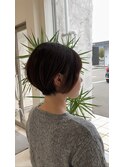 襟スッキリ ショートスタイル