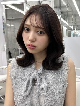 アイヴィー(IVY) 流れる顔まわりくびれミディアム【肥田亜沙美】