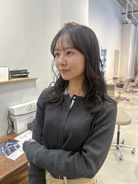 リンダ(LINDA) ローレイヤー/レイヤーカット/セミロングヘア[札幌美容室LINDA]