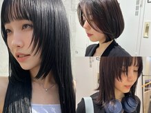ユニークノベル 中央林間(unique novel)の雰囲気（顔まわりの似合わせカットも◎レイヤーカット/サイドバング）