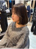 透明感カラーナチュラルグレージュ