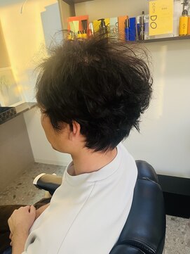 ボンド(Bond) 30代40代メンズカット 柔らかくパーマ 岐阜市