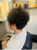 柔らかくパーマ