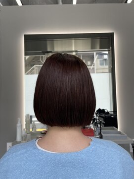 バディ 中野駅前店(BUDDY) 縮毛矯正×ボブ【中野美容室/新中野/東中野/髪質改善/ショート】