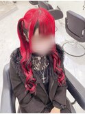 ハーフツイン/梅田ヘアセット