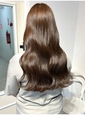 【annuy_shiori】ブリーチなし!くすみベージュカラー