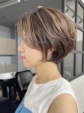 インセプション 銀座(INCEPTION) 丸みショート・ボブ/丸顔/前髪あり/絶壁解消/20代/30代/40代