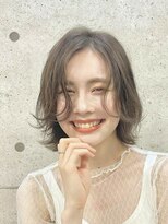 ボタニウム バイ アールサロン(BOTANIUM by RrSALON)&nbsp;【BOTANIUM byRrSALON】くびれレイヤーボブ×ハイライトBEIGE☆