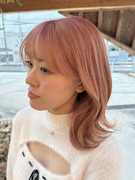 ウエストリー(WESTORY) ブリーチ/ホワイトピンク/ピンク/ミディアムヘア
