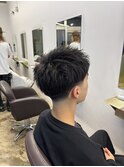 【MEN’S HAIR/サーフカール/刈り上げセンターパート/千葉】